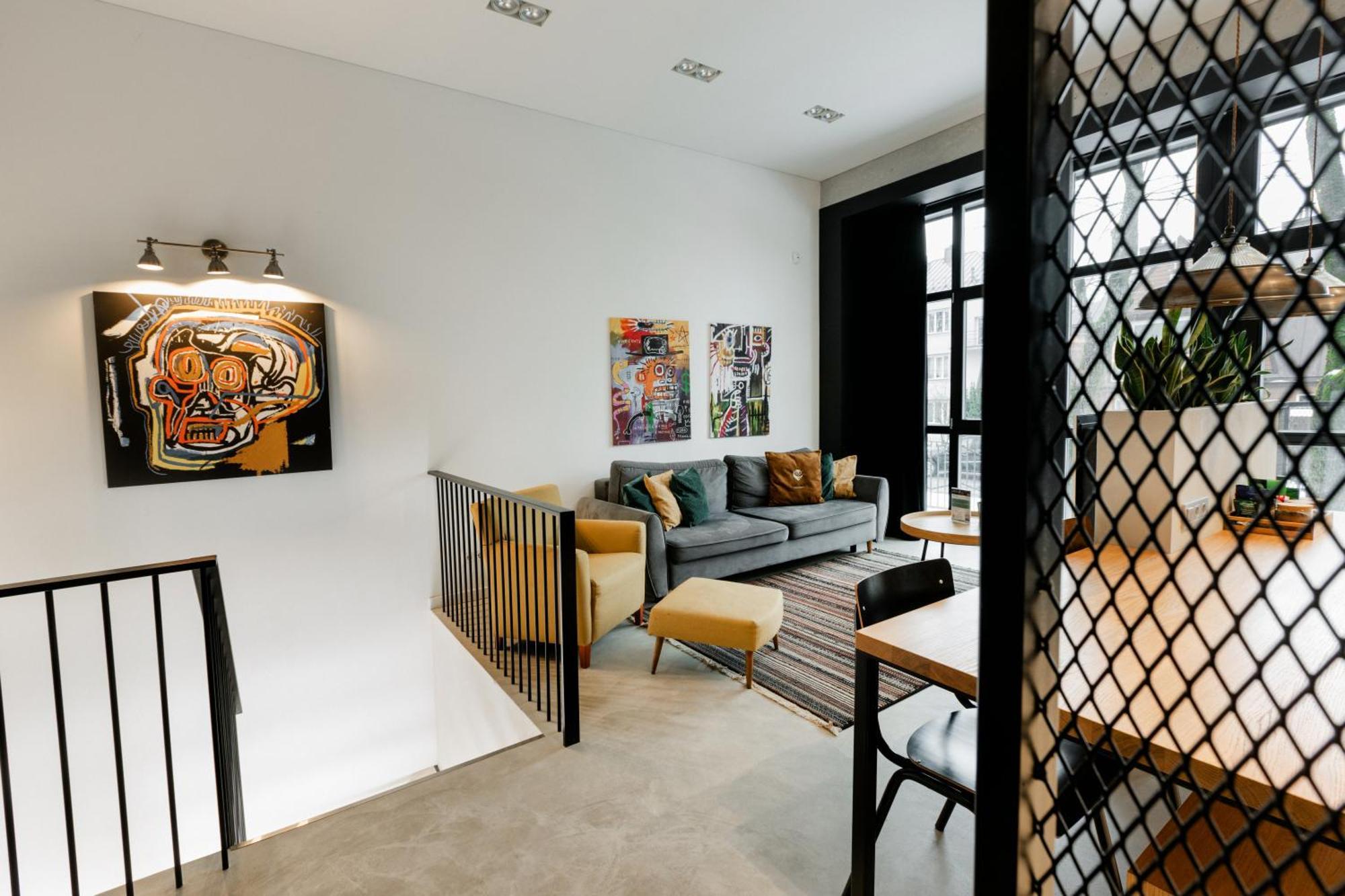 Modern And Spacious Loft Type Apartment 8 With Free Private Parking By "Owl Jazz Apartments" Каунас Екстериор снимка